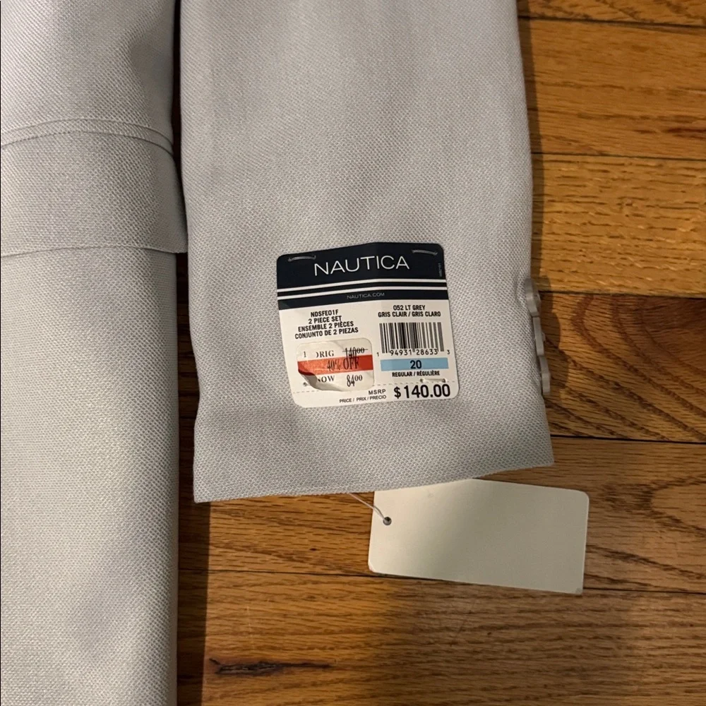 Nautica kids Blazer in Light Gray size 20 NWT. Suit jacket‎
